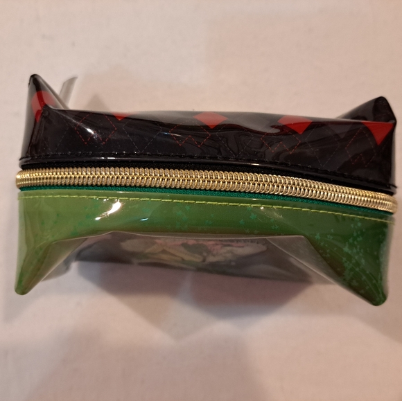 DC Comics Harley Quinn Poison Ivy x Revolution Joker Cosmetic Bag NWT - Picture 3 of 9